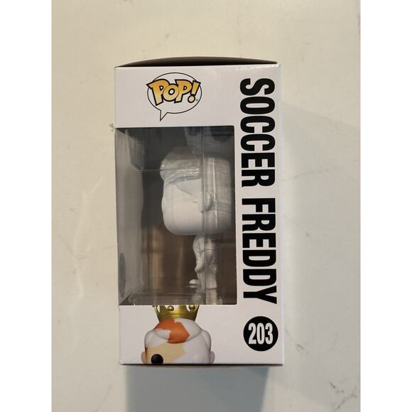 Funko Pop! Soccer Freddy #203 Funko Shop Exclusive DIY New #3 - Picture 3 of 7